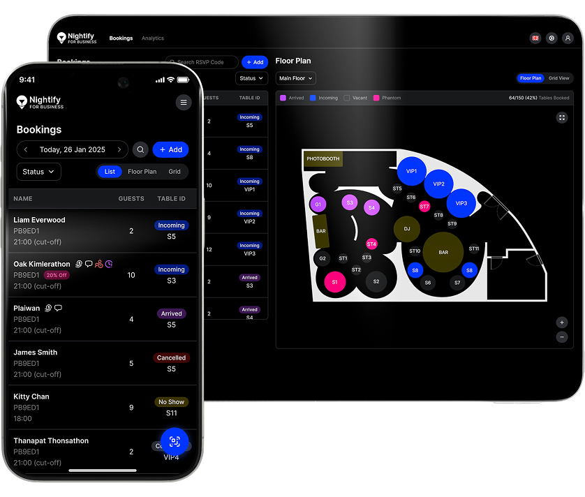 Nightify Mobile App